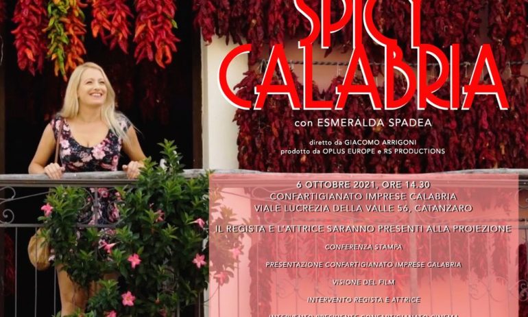 Mercoledì 6 ottobre la proiezione del film “Spicy Calabria”