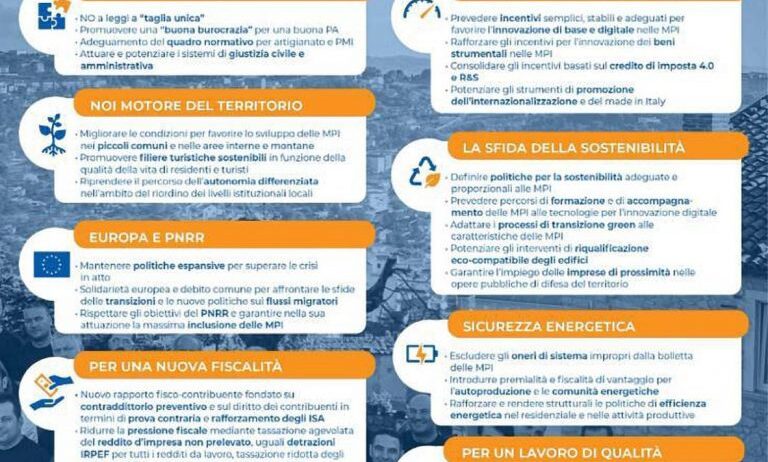 Anche in Calabria la Confartigianato è pronta a incontrare i candidati in vista delle prossime elezioni politiche del 25 settembre